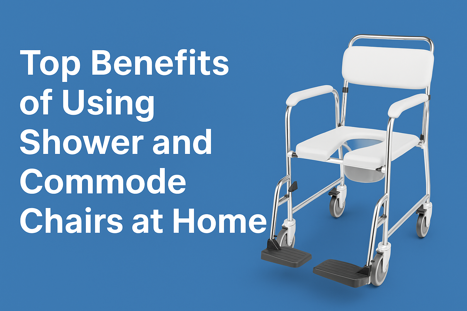 Read more about the article Top Benefits of Using Shower and Commode Chairs at Home